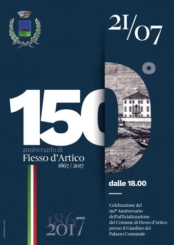 150° ANNIVERSARIO del nome del COMUNE DI FIESSO D’ARTICO