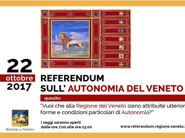 Referendum consultivo sull'autonomia del Veneto  22 ottobre 2017 - Affluenza